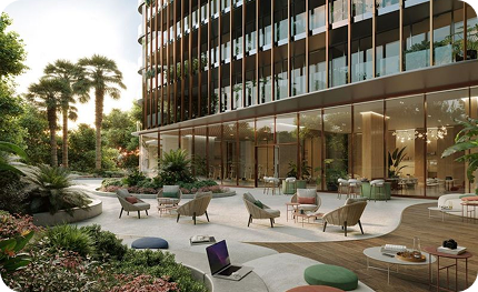 Kanyon by beyond Outdoor seating pods