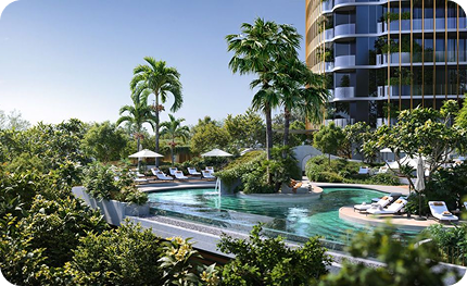 Kanyon by Beyond Infinity pool with district views