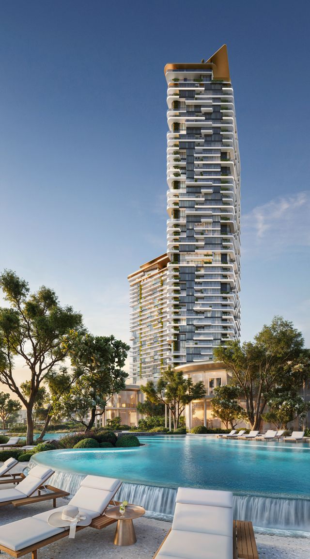 Soulever by Beyond Modern twin-tower architecture at Soulever by Beyond Dubai